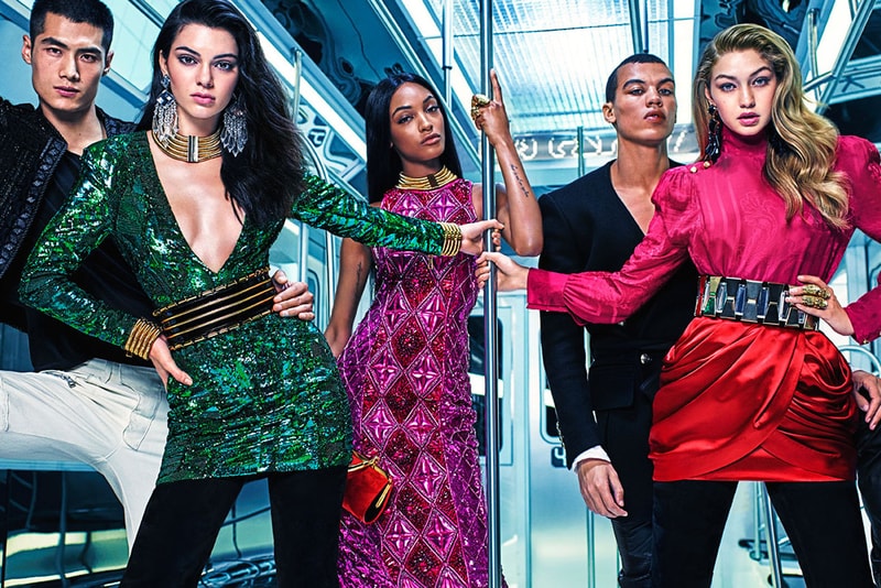Balmain H&M Preview featuring Kendall Jenner