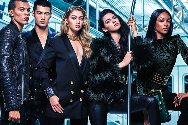 Balmain H&M Preview featuring Kendall Jenner