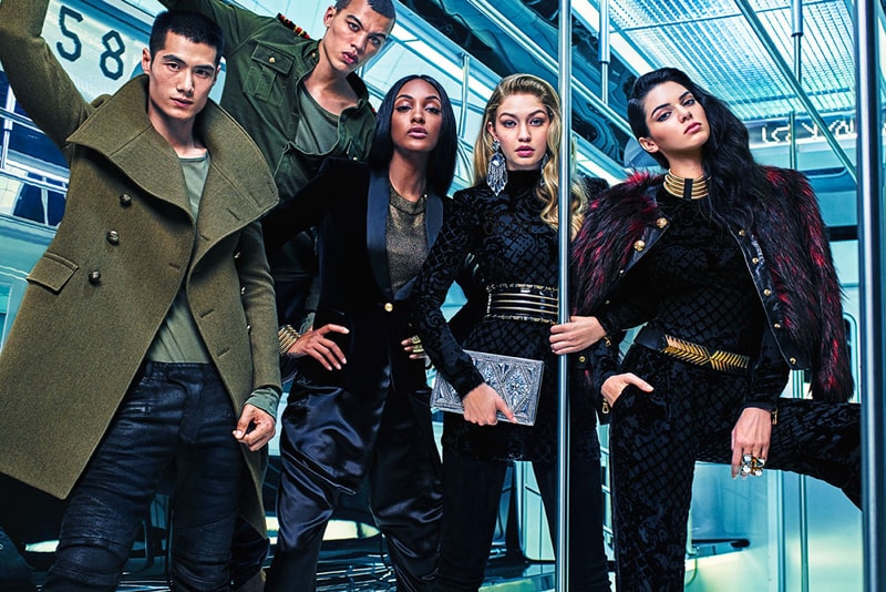 Balmain H&M Preview featuring Kendall Jenner