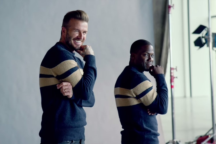 Behind the Scenes with David Beckham & Kevin Hart for H&M