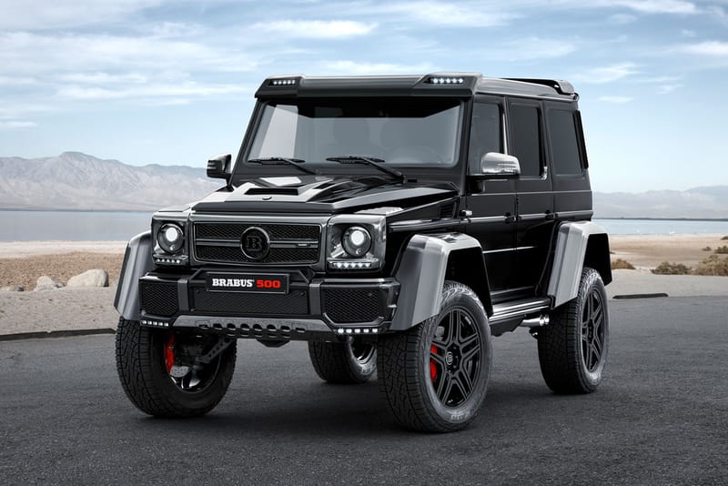 BRABUS Gives the Gigantic Mercedes G500 4x4² a Powerful Update
