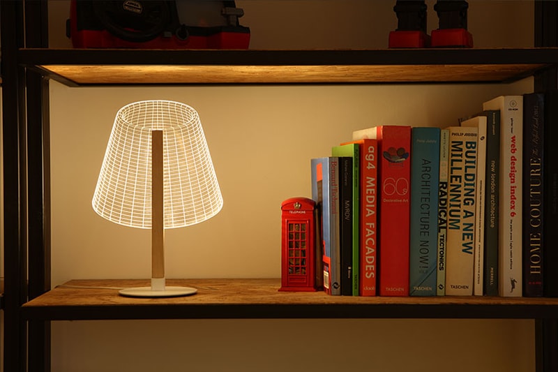 Bulbing 2D and 3D Acrylic Lamps by Studio Cheha