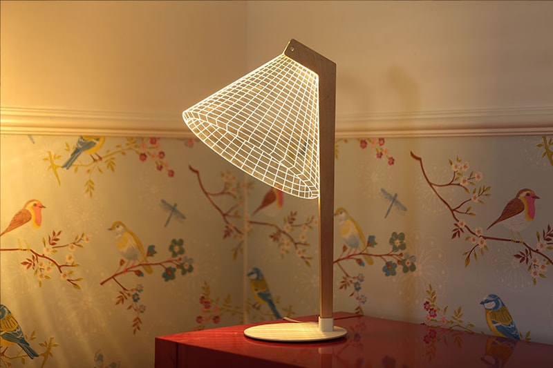 Bulbing 2D and 3D Acrylic Lamps by Studio Cheha