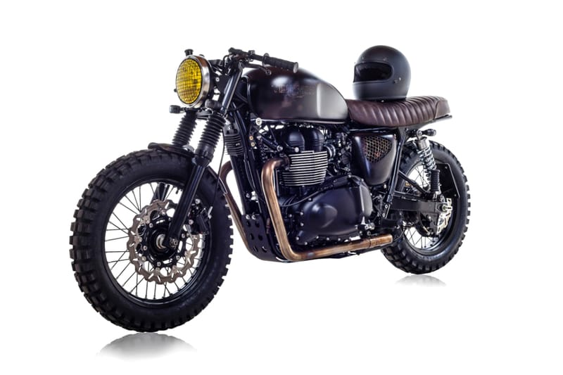 David Beckham's British Customs DBSC Motorcycle