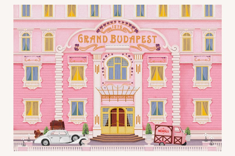 Check out These Postcards and Stamps of Wes Anderson's Films