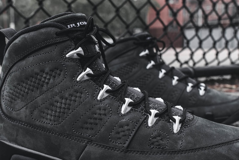 Closer Look Air Jordan 9 Retro Anthracite