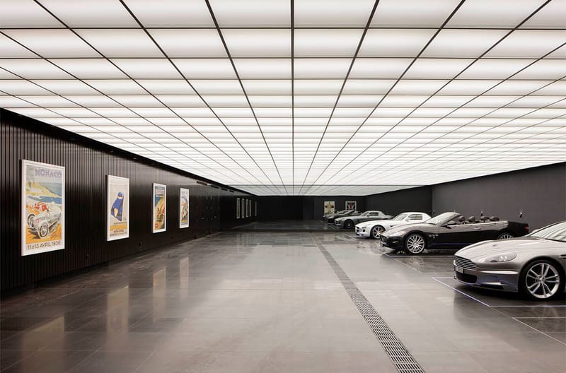 This Garage Is Modeled and Influenced by 'The Dark Knight'