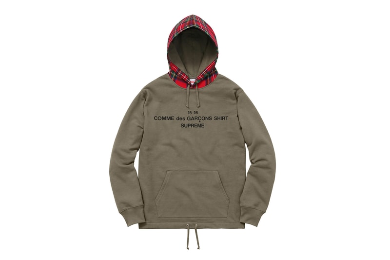 COMME des GARCONS SHIRT Supreme 2015 Fall Winter Collection