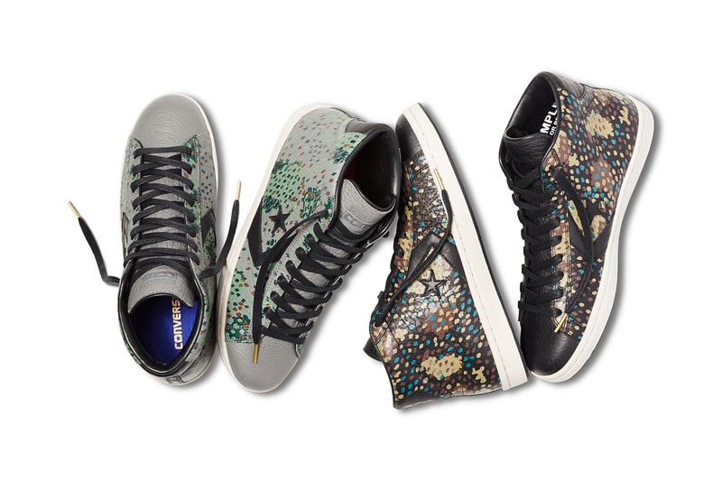Converse Cons Pro Leather Painted Camo Collection