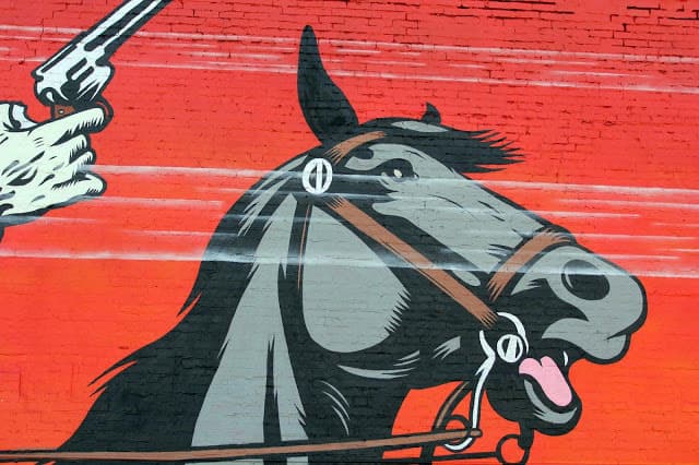 D*Face "Bad Lands" Mural
