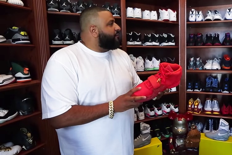 A Look Inside DJ Khaled's Sneaker Closet