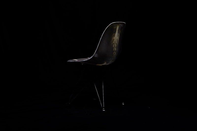 Dr. Woo x Modernica Fiberglass Side Chair