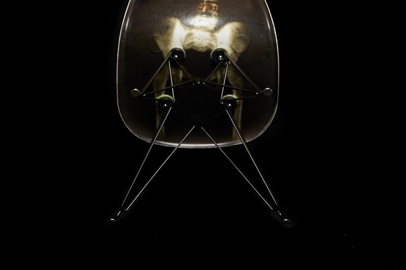 Dr. Woo x Modernica Fiberglass Side Chair