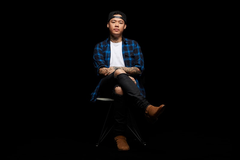 Dr. Woo x Modernica Fiberglass Side Chair