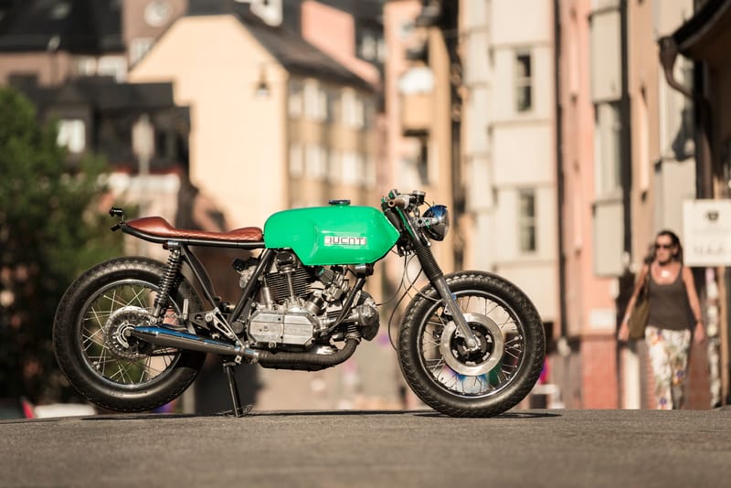 Ducati 860 GTS Cafe Racer by 6/5/4 Motors