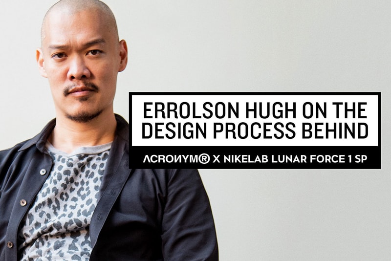 Acroynm and NikeLab Lunar Force 1 SP Design Process From Errolson Hugh  