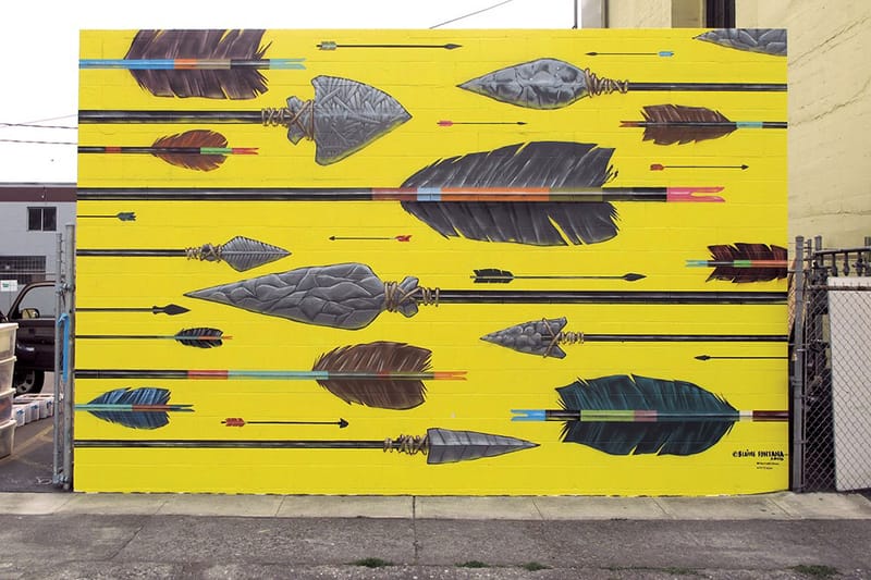 Check out the Murals at Portland's 'Forest for the Trees'