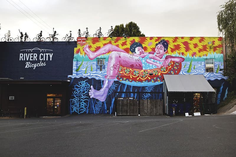 Check out the Murals at Portland's 'Forest for the Trees'