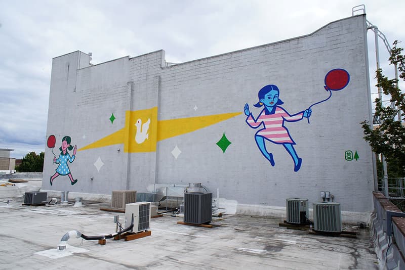 Check out the Murals at Portland's 'Forest for the Trees'