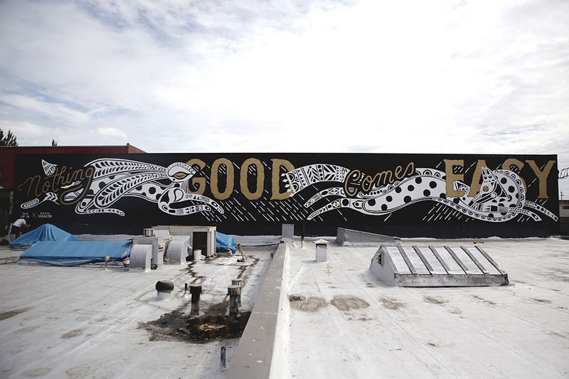 Check out the Murals at Portland's 'Forest for the Trees'