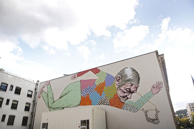 Check out the Murals at Portland's 'Forest for the Trees'