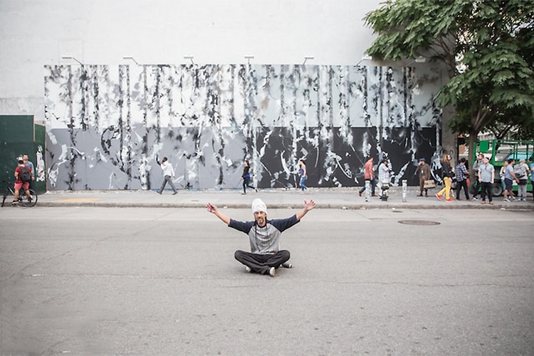 Futura Paints New York's Iconic Houston & Bowery Wall
