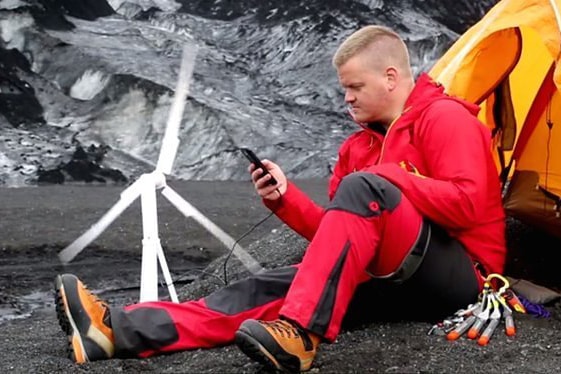 Generate Electricity Anywhere With the Trinity Portable Wind Turbine