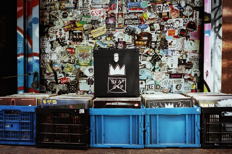 Get On Down Jean-Michel Basquiat Beat Bop Record Box