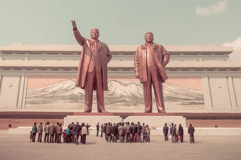 Photographer Hélène Veilleux Shoots Dystopian North Korea Through a Rose-Tinted Lens