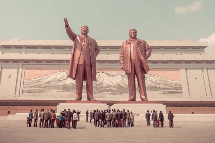 Photographer Hélène Veilleux Shoots Dystopian North Korea Through a Rose-Tinted Lens