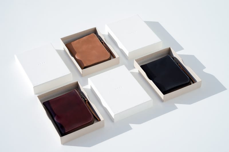 MAKR Horween Shell Cordovan Zip Slim Wallets