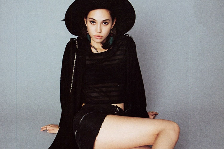Kiko Mizuhara Goes Monochromatic for 'Gina' Magazine's October Issue
