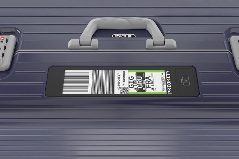 Lufthansa x RIMOWA Electronic Tags Make Your Check-In Process Easier