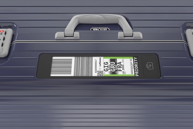 Lufthansa x RIMOWA Electronic Tags Make Your Check-In Process Easier