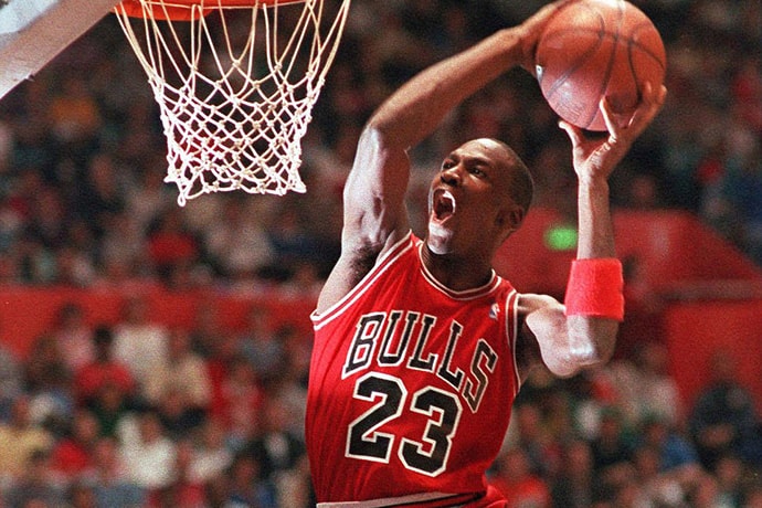 Michael Jordan's Brand Air Jordan and NBA Career