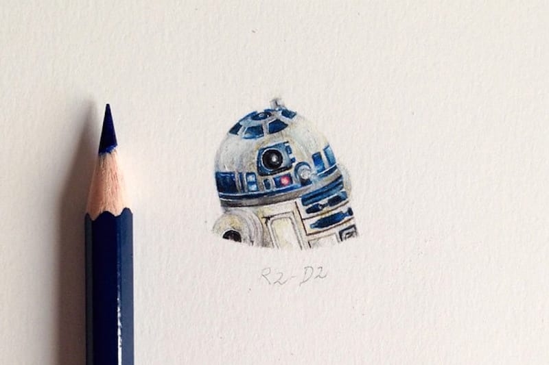 Micro Star Wars Illustrations 