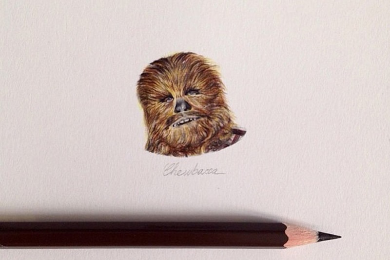 Micro Star Wars Illustrations 