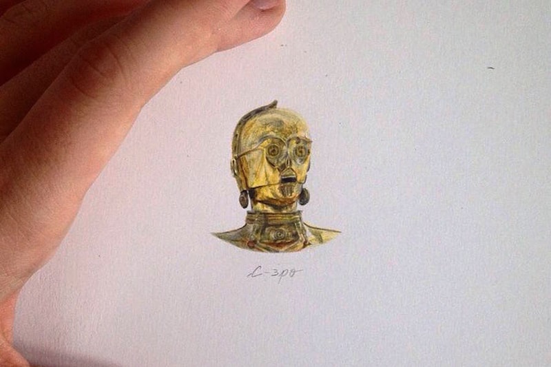 Micro Star Wars Illustrations 