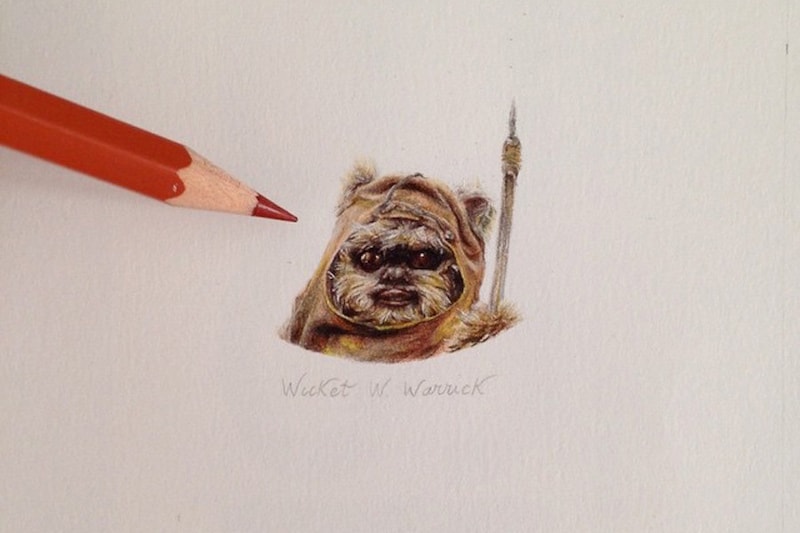 Micro Star Wars Illustrations 
