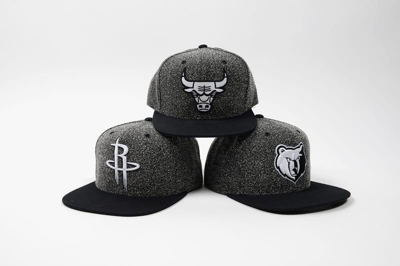 Mitchell & Ness "Static" and "Boot Hook" NBA Snapback Caps