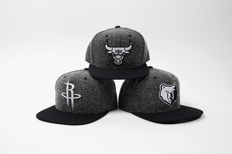 Mitchell & Ness "Static" and "Boot Hook" NBA Snapback Caps