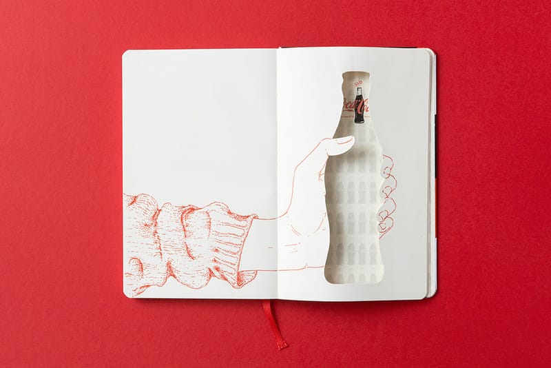 Moleskine Celebrates 100 Years of Coca-Cola's Glass Bottle