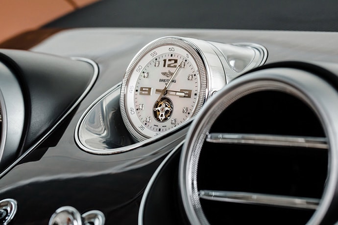 Add a Mulliner Tourbillon Mechanical Clock to Your Bentley for Just $234,360 USD