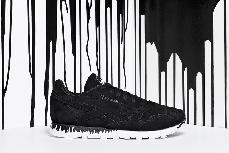 NAKED Reebok Women's Classic Leather Drip