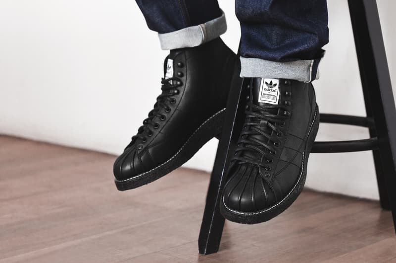 Neighborhood X Adidas Originals Shell Toe Boots Hypebeast