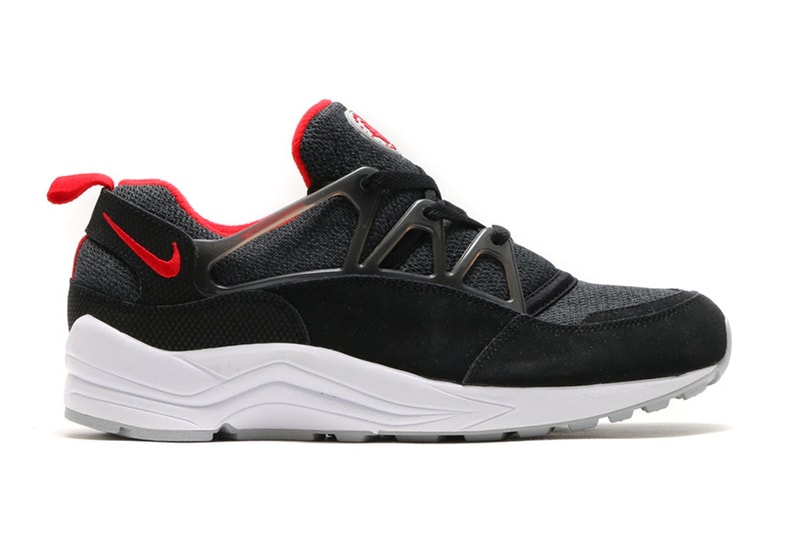 Nike Air Huarache Light Black University Red Wolf Grey
