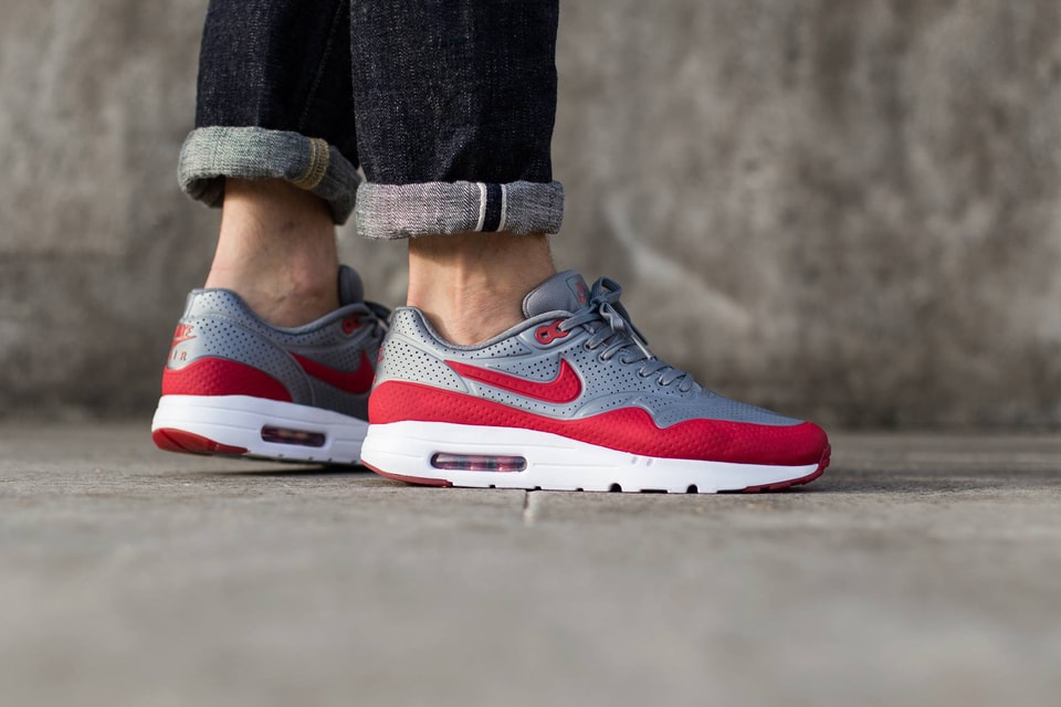 troon Corporation Tulpen Nike Air Max 1 Ultra Moire Cool Grey Gym Red | Hypebeast