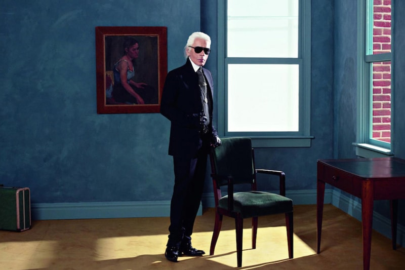 Preview Karl Lagerfeld Exhibition Paris