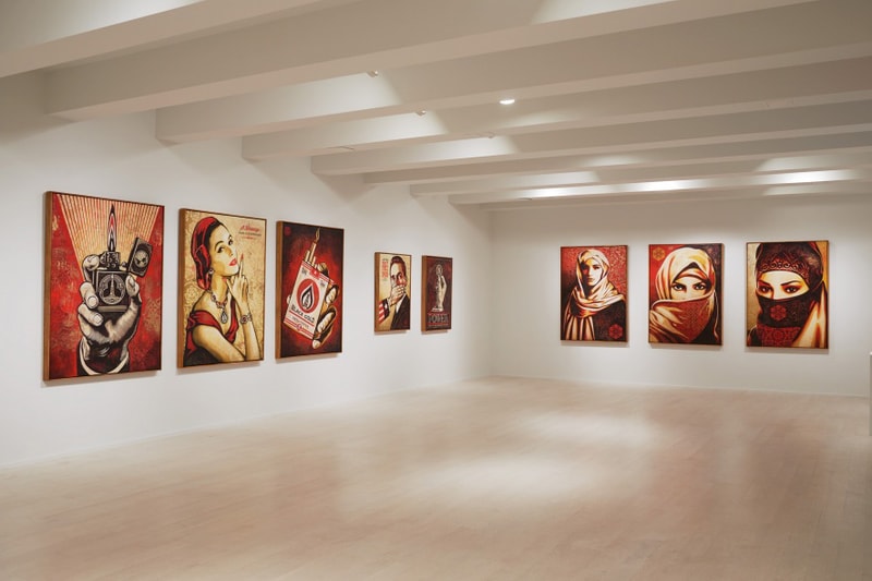 Shepard Fairey On Our Hands Exhibition
