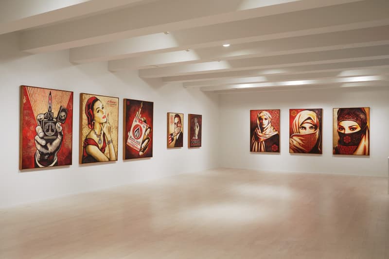 Shepard Fairey On Our Hands Exhibition